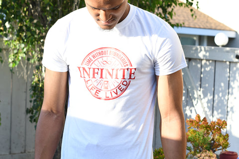 Infinite Life Brand Short-Sleeve Male T-Shirt-Infinite Life Lived | Intelligent Wear