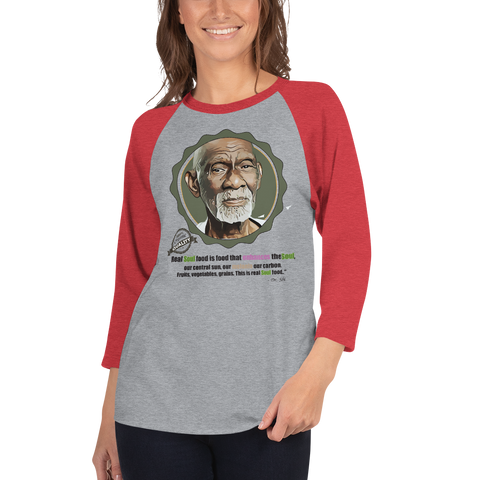 Dr. Sebi sleeve raglan shirt-Infinite Life Lived | Intelligent Wear