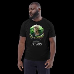 Dr. Sebi Inspired Graphic T Shirt | Conscious Wellness Tee