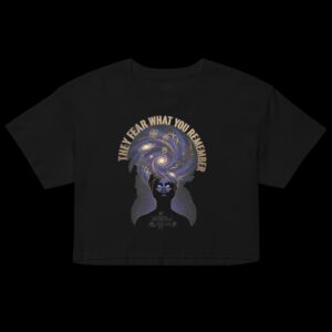 They Fear What You Remember Cosmic Graphic T Shirt | Conscious Streetwear