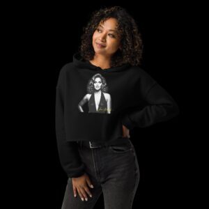 Jane Kennedy Vintage Glamour Graphic T Shirt | Retro Black Icon Fashion Tee